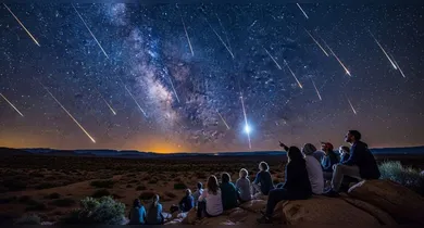 Imagem ilustrativa da notícia: Confira 5 lugares do Brasil para assistir a Chuva de Meteoro