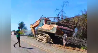 Imagem ilustrativa da notícia: Alta velocidade e falha na amarração causaram acidente na BR-222