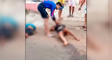 Imagem ilustrativa da notícia: Vídeo: duas pessoas ficam gravemente feridas em acidente no PA