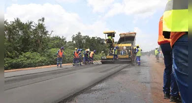Imagem ilustrativa da notícia: Obras da Avenida Liberdade avançam em ritmo acelerado no Pará