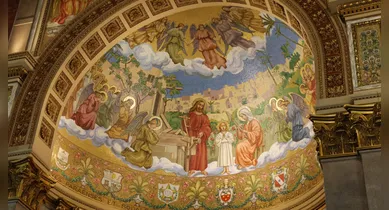 Imagem ilustrativa da notícia: Basílica Santuário de Nazaré celebra restauração completa interna