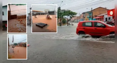 Imagem ilustrativa da notícia: Inmet alerta para chuvas intensas; Marabá já enfrenta alagamentos