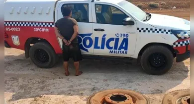 Imagem ilustrativa da notícia: Polícia prende homem que furtou pneus de caminhão no Pará