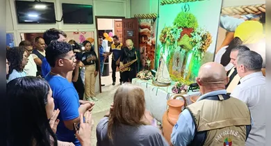 Imagem ilustrativa da notícia: Em Marabá, Grupo RBA recebe a Imagem Peregrina de Nazaré