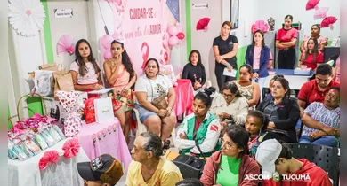 Imagem ilustrativa da notícia: Tucumã realiza ações do Outubro Rosa com foco na prevenção