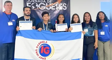 Imagem ilustrativa da notícia: Estudantes de Redenção brilham na Jornada de Foguetes 2025