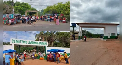 Imagem ilustrativa da notícia: Famílias de Marabá homenageiam entes queridos no Dia de Finados