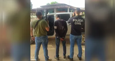 Imagem ilustrativa da notícia: Polícia prende suspeito acusado de duplo latrocínio em Tucuruí