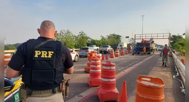 Imagem ilustrativa da notícia: Via da ponte interditada em Marabá terá lombada e novo pórtico