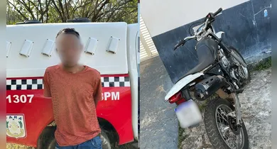 Imagem ilustrativa da notícia: Homem é flagrado roubando motos em estacionamento da UPA