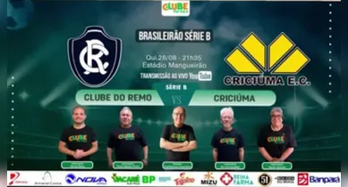 Imagem ilustrativa da notícia: Tem jogo no DOL e na Clube: Ouça Remo e Criciúma