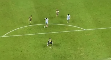 Imagem ilustrativa da notícia: Paysandu: drone registra erro em contra-ataque; Diogo comenta