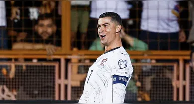 Imagem ilustrativa da notícia: Rumo aos 1000 gols: Cristiano faz dois e Portugal goleia