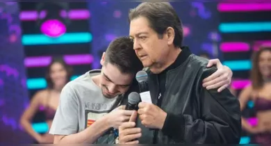 Imagem ilustrativa da notícia: Esposa e filho de Faustão falam sobre saúde do apresentador