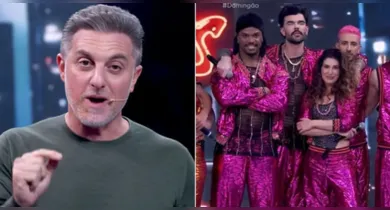 Imagem ilustrativa da notícia: Dança dos famosos: Huck quebra regra após empate inédito