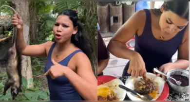 Imagem ilustrativa da notícia: Influencer paraense ensina receita de mucura assada com açaí