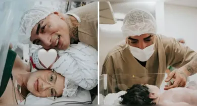 Imagem ilustrativa da notícia: MC Guimê anuncia nascimento de primeira filha: "Nossa promessa"