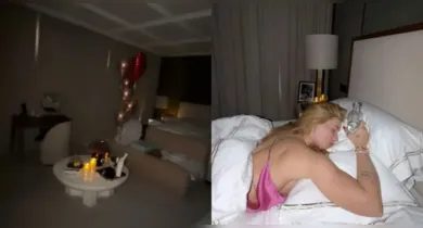 Imagem ilustrativa da notícia: Amigo invade quarto de Virginia em Londres e faz revelação