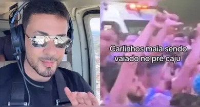 Imagem ilustrativa da notícia: Carlinhos Maia xinga público ao ser vaiado em Aracaju