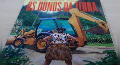 Imagem ilustrativa da notícia: HQ 'Os Donos da Terra' une ancestralidade e denúncia política