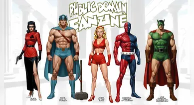 Imagem ilustrativa da notícia: Fanzine resgata heróis esquecidos da era de ouro dos quadrinhos