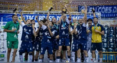 Imagem ilustrativa da notícia: Remo sub-18 conquista Taça Brasil de Futsal 