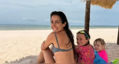 Imagem ilustrativa da notícia: Esposa de Gregorio Duvivier refaz foto em Alter do Chão, no Pará