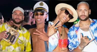 Imagem ilustrativa da notícia: Neymar ganhou colar de 2 milhões de influencer preso por tráfico