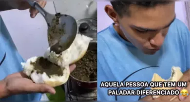 Imagem ilustrativa da notícia: Influencer faz "hambúrguer de maniçoba" e viraliza na web