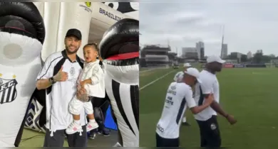 Imagem ilustrativa da notícia: Neymar "se vinga" após filha Mavie ser atingida por bolada 