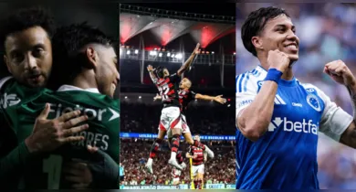 Imagem ilustrativa da notícia: Brasileirão: disputa acirrada entre Palmeiras, Flamengo e Cruzeiro