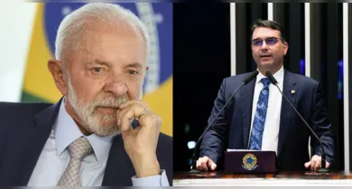 Imagem ilustrativa da notícia: Datafolha: Lula venceria Flávio Bolsonaro com larga vantagem no 2° turno