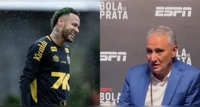 Imagem ilustrativa da notícia: Tite comenta possibilidade de Neymar disputar a Copa do Mundo de 2026