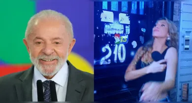 Imagem ilustrativa da notícia: Fã? Lívia Andrade bate em porta com número 13 e é associada a Lula