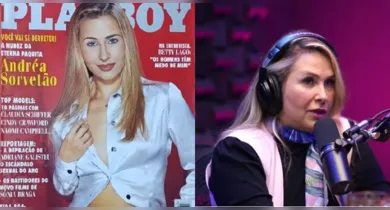 Imagem ilustrativa da notícia: Andréa Sorvetão relembra ensaio para "Playboy" aos 23 anos