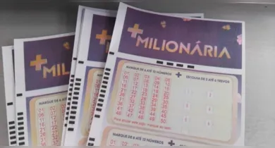 Imagem ilustrativa da notícia: Números sorteados da +Milionária acumulam prêmio