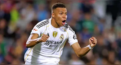 Imagem ilustrativa da notícia: Real Madrid vence o Getafe fora de casa com gol de Mbappé