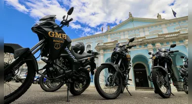 Imagem ilustrativa da notícia: Guarda Municipal de Belém ganha reforço com 18 novas motocicletas
