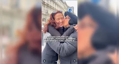 Imagem ilustrativa da notícia: Vídeo de filha contando acesso do Remo ao pai com Alzheimer emociona
