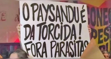 Imagem ilustrativa da notícia: Torcida do Paysandu marca novo protesto contra a diretoria
