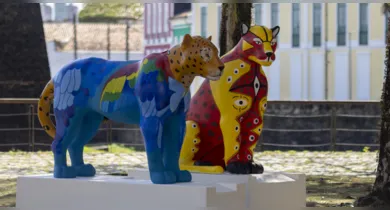 Imagem ilustrativa da notícia: Onças-pintadas vão colorir Belém durante a COP 30. Saiba detalhes!