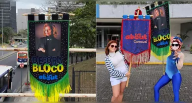 Imagem ilustrativa da notícia: Foliões se inspiram em 'Vale Tudo' e tomam ruas do Rio de Janeiro