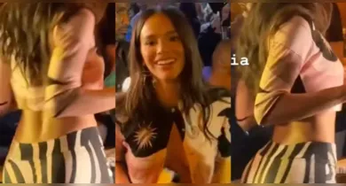 Imagem ilustrativa da notícia: VÍDEO: Bruna Marquezine arrisca samba no RJ e viraliza. Assista!
