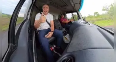 Imagem ilustrativa da notícia: Ministro chega a Belém após viagem de cinco dias de caminhão