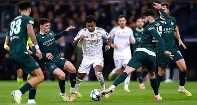 Imagem ilustrativa da notícia: Rodrygo encerra jejum de 32 jogos, mas Real perde para o City