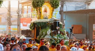 Imagem ilustrativa da notícia: Castanhal: tradicional romaria de fiéis em 10km de caminhada