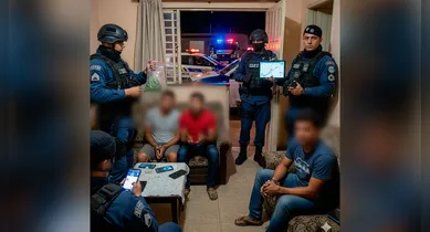 Imagem ilustrativa da notícia: Rastreamento de celular levou polícia a esconderijo de bandidos