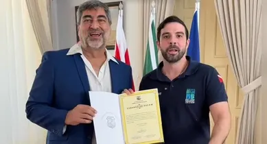 Imagem ilustrativa da notícia: Zeca Camargo recebe título de Cidadão de Belém
