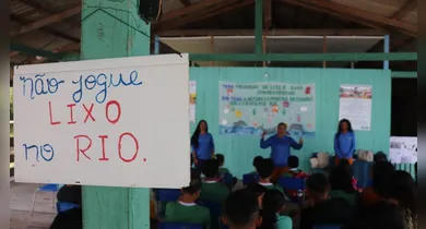 Imagem ilustrativa da notícia: Comunidade aprende práticas sustentáveis para manutenção de rio