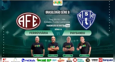 Imagem ilustrativa da notícia: Tem jogo! Acompanhe Ferroviária x Paysandu no DOL e na Clube